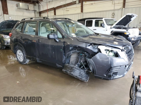 2022 Subaru Forester with VIN JF2SKACC6NH508806, listed as a Copart auction lot 60715235 with 29,991 mi miles and Salvage title. Bid and sale history available at DreamBid. Image 4.