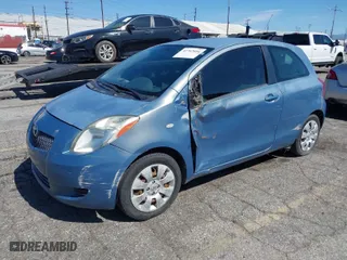 2008 Toyota Yaris with VIN JTDJT923085205341, listed as a IAAI auction lot 41762601 with 218,299 mi miles. Bid and sale history available at carsss.com. Image 2.