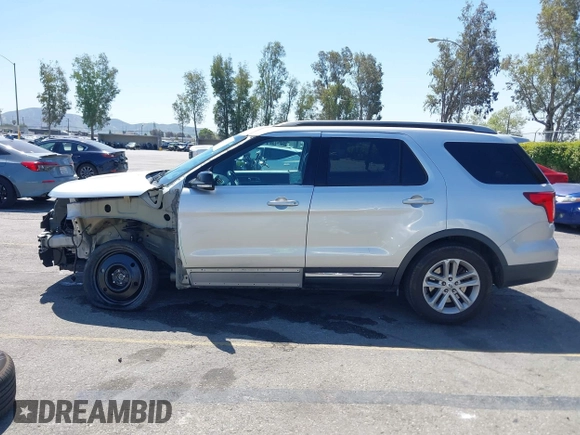 2017 Ford Explorer XLT with VIN 1FM5K7DH7HGD64293, listed as a IAAI auction lot 42001225 with 58,238 mi miles and . Bid and sale history available at carsss.com. Image 15.