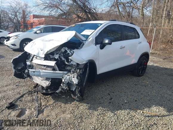 2019 Chevrolet Trax LT z VIN 3GNCJLSB6KL265660, wystawiony jako IAAI lot #41633609 z przebiegiem Nie podano mil oraz . Historia ofert i sprzedaży dostępna na DreamBid. Obrazek 19.