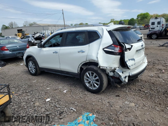 2018 Nissan Rogue SV with VIN KNMAT2MV8JP546051, listed as a Copart auction lot 55173445 with 71,735 mi miles and Salvage Title. Bid and sale history available at carsss.com. Image 2.