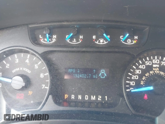2014 Ford F-150 XL with VIN 1FTFW1CF5EKF67945, listed as a IAAI auction lot 42238131 with 192,402 mi miles and . Bid and sale history available at DreamBid. Image 15.