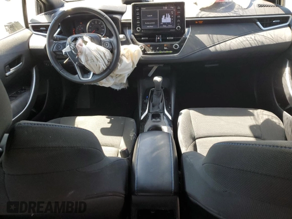 2021 Toyota Corolla SE with VIN JTDS4MCE9MJ074027, listed as a Copart auction lot 47763475 with 59,291 mi miles and Salvage Title. Bid and sale history available at carsss.com. Image 8.