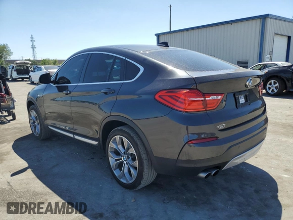2017 BMW X4 xDrive28i with VIN 5UXXW3C55H0T78203, listed as a Copart auction lot 45736213 with 106,778 mi miles. Bid and sale history available at carsss.com. Image 2.