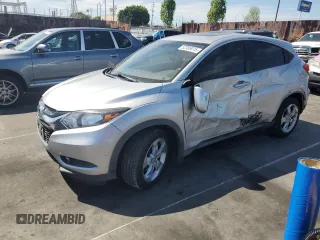 2016 Honda HR-V EX with VIN 3CZRU5H5XGM705043, listed as a Copart auction lot 52389015 with 157,018 mi miles and Salvage Title. Bid and sale history available at carsss.com. Image 1.