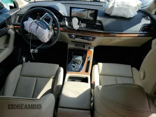2022 Audi Q5 S line Premium Plus with VIN WA1EAAFY8N2054528, listed as a Copart auction lot 53096145 with 47,887 mi miles and Salvage Title. Bid and sale history available at DreamBid. Image 8.