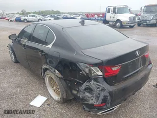 2015 Lexus GS 350 with VIN JTHBE1BL2FA017875, listed as a IAAI auction lot 41964090 with 80,788 mi miles. Bid and sale history available at carsss.com. Image 3.