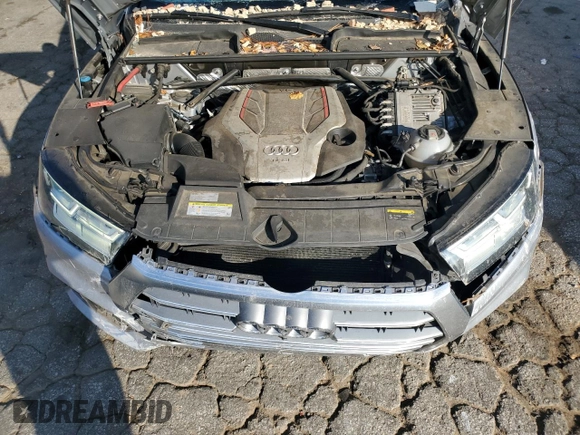 2018 Audi SQ5 with VIN WA1C4BFY9J2110569, listed as a Copart auction lot 79781664 with 71,841 mi miles and Salvage Title. Bid and sale history available at DreamBid. Image 11.
