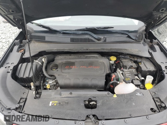 2018 Jeep Compass Trailhawk with VIN 3C4NJDDBXJT187550, listed as a Copart auction lot 44202325 with 108,579 mi miles and Salvage Title. Bid and sale history available at carsss.com. Image 13.
