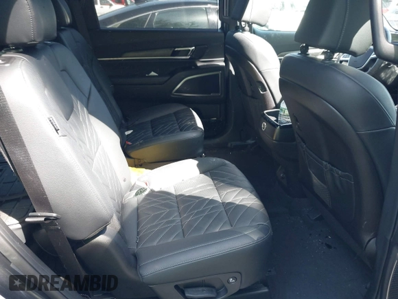 2024 Kia Telluride EX X-Line with VIN 5XYP3DGC9RG539740, listed as a IAAI auction lot 42330422 with 28,216 mi miles and . Bid and sale history available at DreamBid. Image 8.