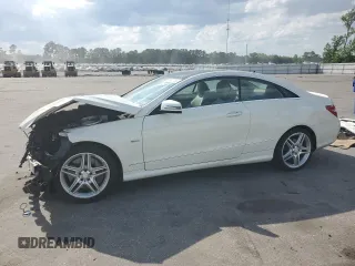 2012 Mercedes-Benz E 550 with VIN WDDKJ7DB7CF150253, listed as a Copart auction lot 55381735 with 87,879 mi miles and Salvage title. Bid and sale history available at DreamBid. Image 1.
