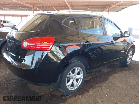 2009 Nissan Rogue S with VIN JN8AS58V79W182631, listed as a IAAI auction lot 42089083 with 181,785 mi miles. Bid and sale history available at carsss.com. Image 4.