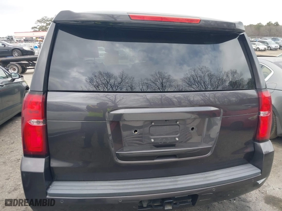 2017 Chevrolet Tahoe Commercial with VIN 1GNLCDEC0HR303602, listed as a IAAI auction lot 41718630 with 196,484 mi miles. Bid and sale history available at carsss.com. Image 16.
