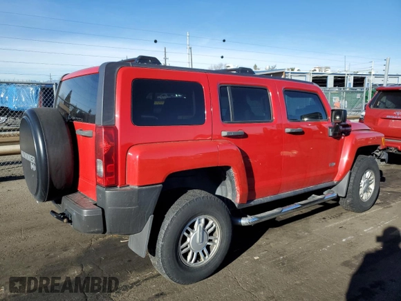 2006 Hummer H3 with VIN 5GTDN136068279557, listed as a Copart auction lot 85203474 with 114,851 mi miles and Salvage Title. Bid and sale history available at DreamBid. Image 3.