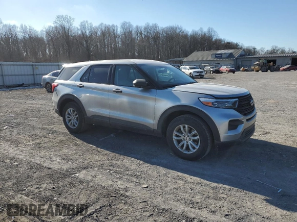 2020 Ford Explorer with VIN 1FMSK8BH2LGC20557, listed as a Copart auction lot 88726275 with 5,597 mi miles and Salvage Title. Bid and sale history available at carsss.com. Image 4.