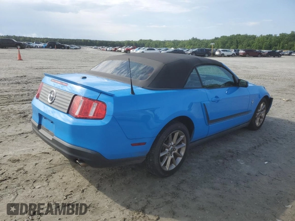 2010 Ford Mustang V6 with VIN 1ZVBP8EN4A5145597, listed as a Copart auction lot 57569444 with 40,073 mi miles and Salvage Title. Bid and sale history available at carsss.com. Image 3.