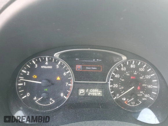 2015 Nissan Altima SV with VIN 1N4AL3AP7FC294602, listed as a Copart auction lot 50969635 with 210,886 mi miles and Salvage Title. Bid and sale history available at DreamBid. Image 9.