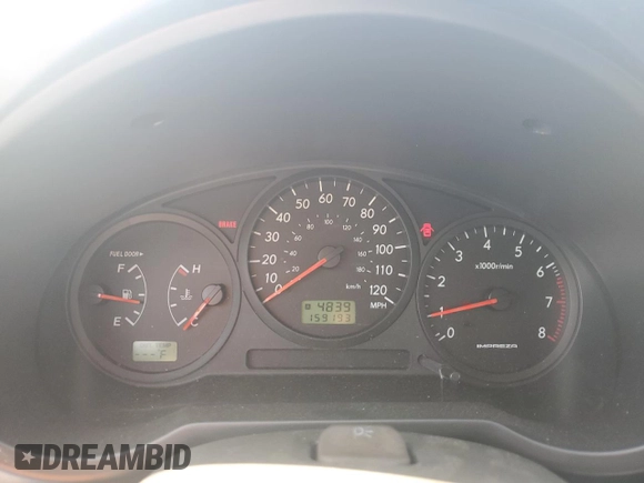 2006 Subaru Impreza i with VIN JF1GD67616G523954, listed as a Copart auction lot 55285405 with 159,193 mi miles and Salvage title. Bid and sale history available at DreamBid. Image 9.