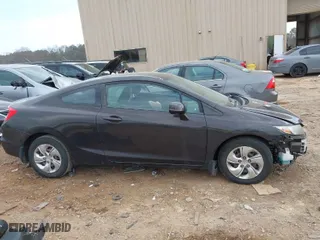 2013 Honda Civic Cpe LX with VIN 2HGFG3B54DH505462, listed as a IAAI auction lot 41519635 with 131,803 mi miles. Bid and sale history available at carsss.com. Image 14.