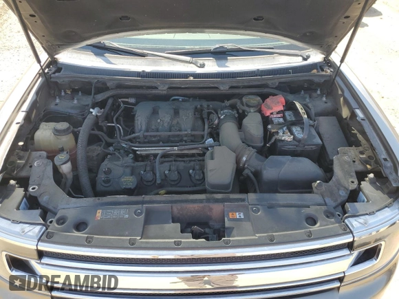 2013 Ford Flex SE with VIN 2FMGK5B80DBD25014, listed as a Copart auction lot 54978235 with 164,879 mi miles and Clean Title. Bid and sale history available at carsss.com. Image 12.
