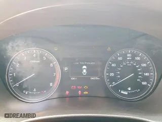 2015 Hyundai Genesis 3.8L with VIN KMHGN4JE4FU043951, listed as a Copart auction lot 50373415 with 64,079 mi miles and Salvage Title. Bid and sale history available at carsss.com. Image 9.