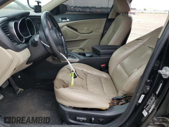2014 Kia Optima EX with VIN 5XXGN4A72EG339691, listed as a Copart auction lot 53872025 with Not Provided miles and Clean Title. Bid and sale history available at carsss.com. Image 7.