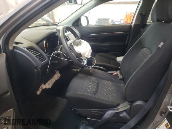 2021 Mitsubishi Outlander Sport ES with VIN JA4AJUAU4MU606470, listed as a Copart auction lot 87501685 with 22,975 mi miles and Salvage title. Bid and sale history available at DreamBid. Image 7.