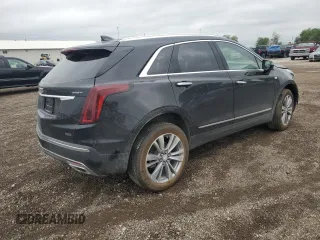 2023 Cadillac XT5 AWD Premium Luxury with VIN 1GYKNDR45PZ224937, listed as a Copart auction lot 57599125 with 12,905 mi miles and Salvage title. Bid and sale history available at DreamBid. Image 3.