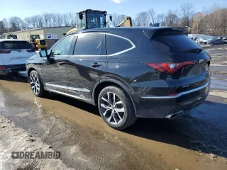 2023 Acura MDX w/Technology Package with VIN 5J8YE1H45PL035564, listed as a Copart auction lot 43819415 with 16,166 mi miles and Salvage Title. Bid and sale history available at carsss.com. Image 2.