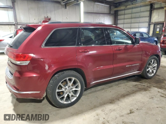2015 Jeep Grand Cherokee Summit with VIN 1C4RJFJG2FC664245, listed as a Copart auction lot 54131515 with 141,605 mi miles and Salvage Title. Bid and sale history available at DreamBid. Image 3.
