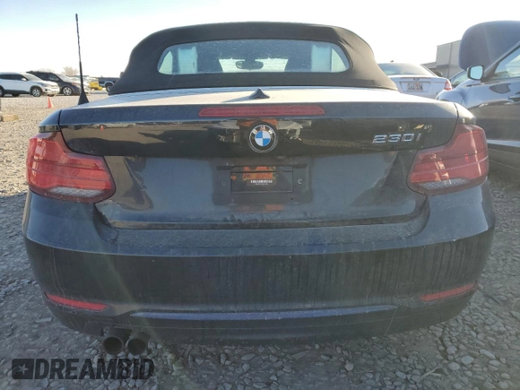 2018 BMW 2 Series 230i xDrive with VIN WBA2K1C53JVD41509, listed as a Copart auction lot 89009125 with 79,769 mi miles and Salvage Title. Bid and sale history available at carsss.com. Image 6.