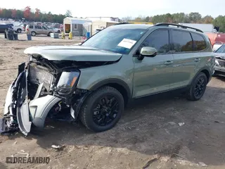 2024 Kia Telluride SX Prestige X-Pro with VIN 5XYP5DGC8RG459193, listed as a IAAI auction lot 40973506 with 10,541 mi miles. Bid and sale history available at carsss.com. Image 2.