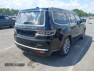 2022 Jeep Grand Wagoneer Series II with VIN 1C4SJVFJ8NS139713, listed as a IAAI auction lot 42585321 with 35,798 mi miles and . Bid and sale history available at DreamBid. Image 4.