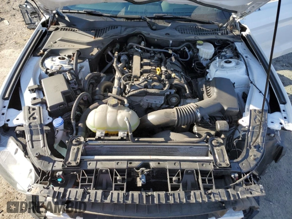 2023 Ford Mustang EcoBoost with VIN 1FA6P8TH2P5107141, listed as a Copart auction lot 46297325 with 26,459 mi miles and Salvage Title. Bid and sale history available at carsss.com. Image 11.