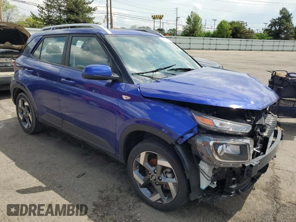 2023 Hyundai Venue Limited with VIN KMHRC8A35PU243601, listed as a Copart auction lot 55655755 with 21,571 mi miles and Clean Title. Bid and sale history available at DreamBid. Image 4.