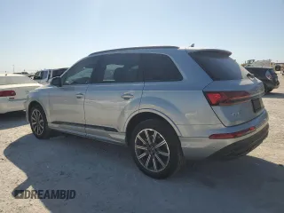 2024 Audi Q7 Premium Plus with VIN WA1LCBF74RD003858, listed as a Copart auction lot 73796074 with 9,755 mi miles and Salvage Title. Bid and sale history available at carsss.com. Image 2.