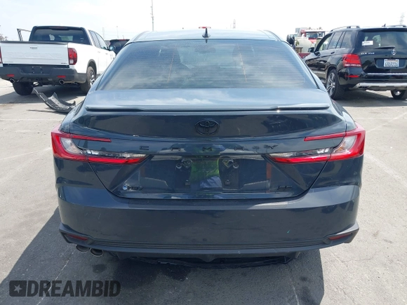 2025 Toyota Camry LE with VIN 4T1DAACK8SU546764, listed as a IAAI auction lot 41981231 with 2,338 mi miles and . Bid and sale history available at DreamBid. Image 17.