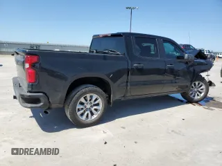 2020 Chevrolet Silverado 1500 Custom with VIN 3GCPWBEH9LG452164, listed as a Copart auction lot 52166725 with 114,131 mi miles and Salvage Title. Bid and sale history available at DreamBid. Image 3.