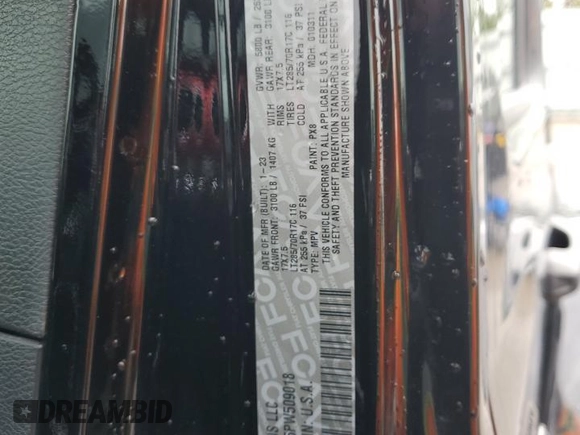 2023 Jeep Wrangler Rubicon с VIN 1C4HJXFN5PW509018, выставлен на аукционе Copart как лот 56535245 с пробегом 34 245 миль миль и Списание • Salvage title. История ставок и продаж доступна на DreamBid. Изображение 13.