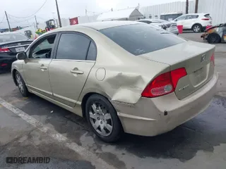 2007 Honda Civic Sdn LX with VIN 1HGFA16527L010359, listed as a IAAI auction lot 41923788 with 1 mi miles. Bid and sale history available at carsss.com. Image 3.