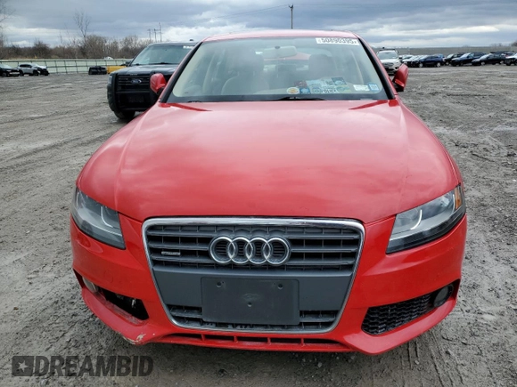 2011 Audi A4 Premium z VIN WAUDFAFL2BA110257, wystawiony jako Copart lot #50890395 z przebiegiem Nie podano mil oraz Szkoda całkowita • Salvage title. Historia ofert i sprzedaży dostępna na DreamBid. Obrazek 5.