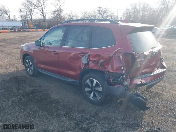 2018 Subaru Forester Limited with VIN JF2SJARC3JH485540, listed as a IAAI auction lot 41304335 with 40,496 mi miles. Bid and sale history available at carsss.com. Image 3.