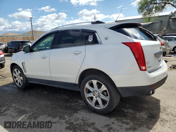 2016 Cadillac SRX Performance Collection with VIN 3GYFNCE35GS575045, listed as a Copart auction lot 57073055 with 72,820 mi miles and Salvage title. Bid and sale history available at DreamBid. Image 2.