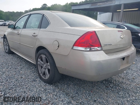 2011 Chevrolet Impala LS Fleet with VIN 2G1WF5EK6B1162408, listed as a IAAI auction lot 42101598 with 240,855 mi miles and . Bid and sale history available at DreamBid. Image 3.