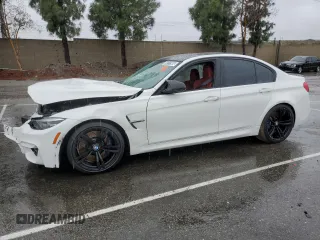 2018 BMW M3 with VIN WBS8M9C58J5J78822, listed as a Copart auction lot 39717984 with 73,682 mi miles. Bid and sale history available at carsss.com. Image 1.