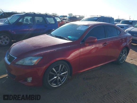 2008 Lexus IS 250 with VIN JTHBK262085069372, listed as a IAAI auction lot 41450713 with 169,128 mi miles. Bid and sale history available at carsss.com. Image 2.