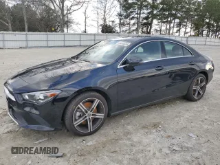 2021 Mercedes-Benz CLA with VIN W1K5J4GB1MN164227, listed as a Copart auction lot 44418335 with 19,806 mi miles and Salvage Title. Bid and sale history available at carsss.com. Image 1.