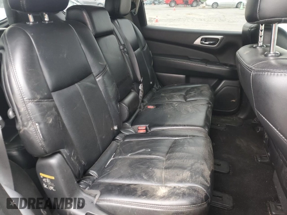 2019 Nissan Pathfinder S with VIN 5N1DR2MM6KC630831, listed as a Copart auction lot 53923815 with 94,777 mi miles and Salvage title. Bid and sale history available at DreamBid. Image 11.
