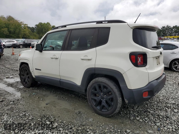 2017 Jeep Renegade Altitude with VIN ZACCJABB4HPF69471, listed as a Copart auction lot 71410304 with 89,519 mi miles and Salvage title. Bid and sale history available at DreamBid. Image 2.