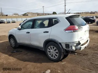 2016 Nissan Rogue S with VIN KNMAT2MV7GP618057, listed as a Copart auction lot 42834825 with 90,370 mi miles and Salvage Title. Bid and sale history available at carsss.com. Image 2.